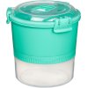 Sistema To Go Lunch Stack Lunchbox 965 ml, Minty Teal