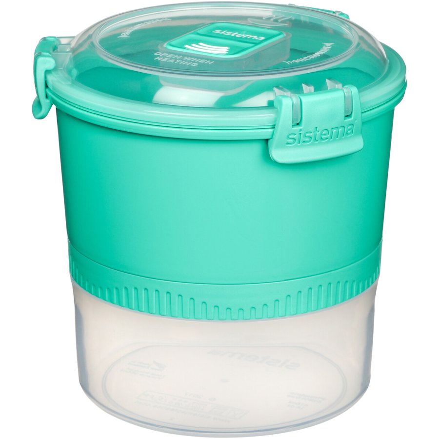 Sistema To Go Lunch Stack Lunchbox 965 ml, Minty Teal