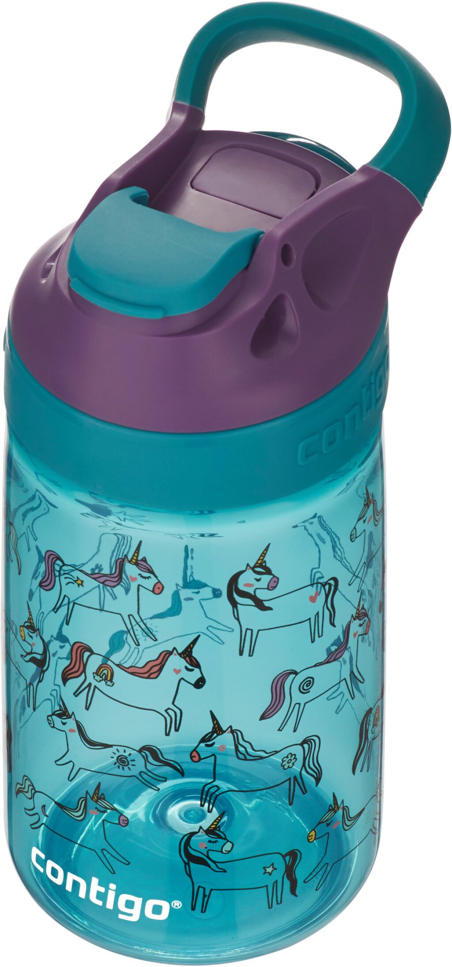 Contigo Kids Gizmo Trinkflasche 420 ml, Einhrner