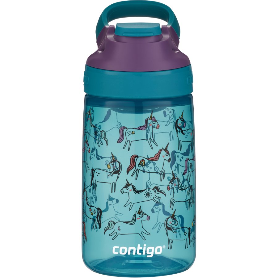 Contigo Kids Gizmo Trinkflasche 420 ml, Einhrner