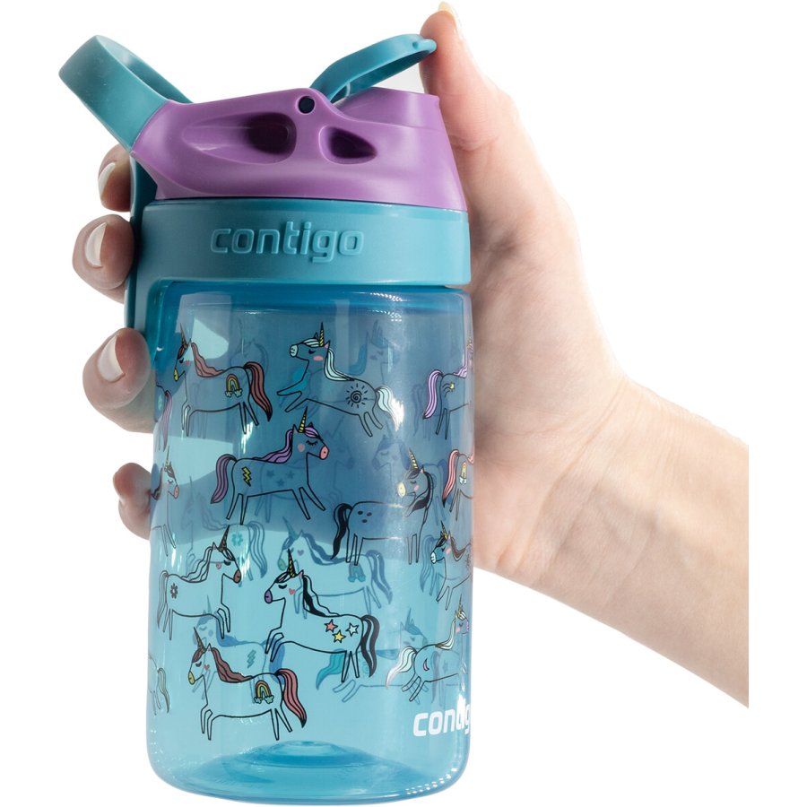 Contigo Kids Gizmo Trinkflasche 420 ml, Einhrner