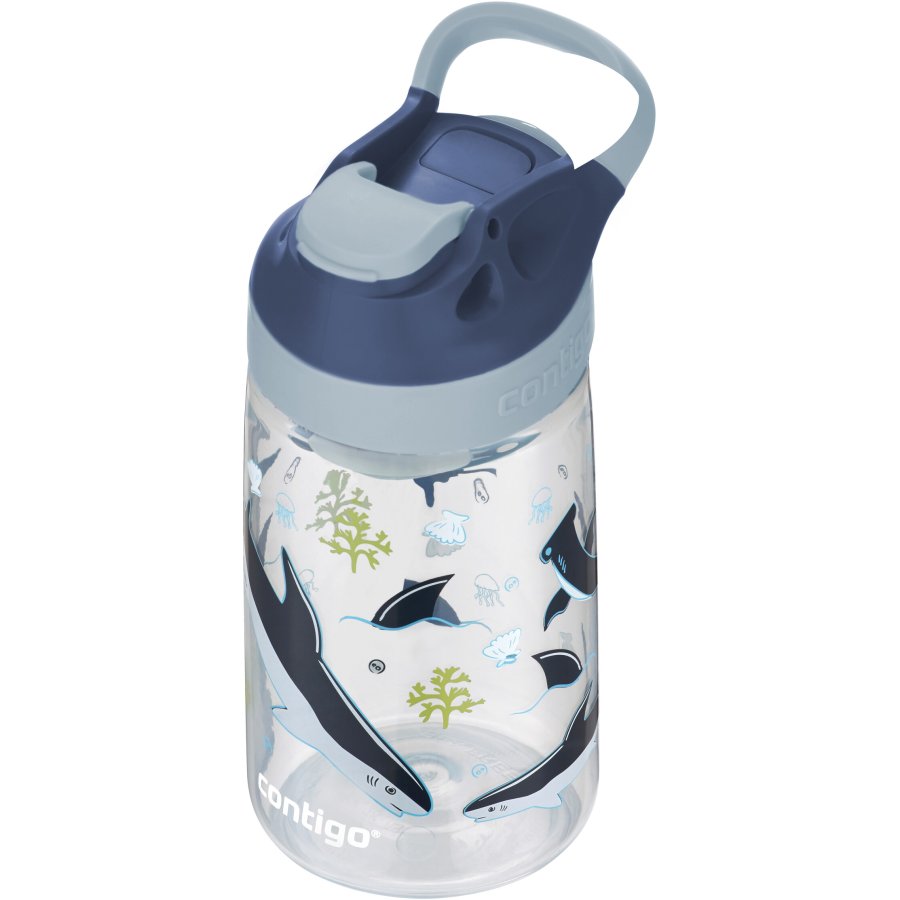 Contigo Kids Gizmo Trinkflasche 420 ml, Haie