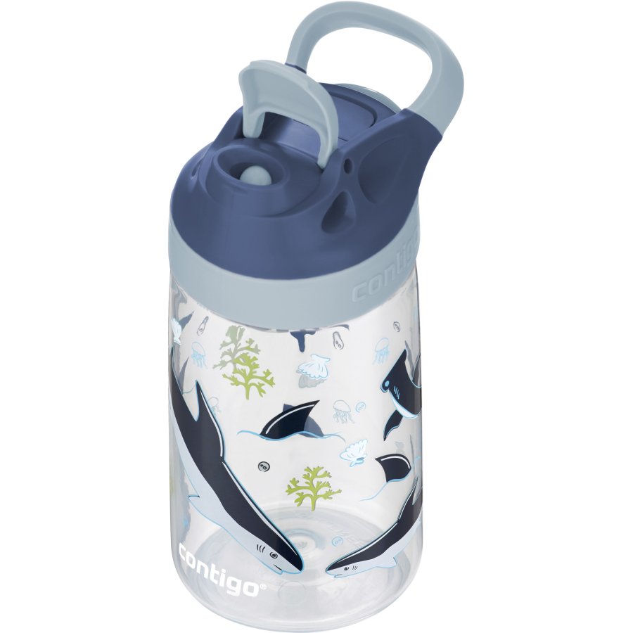 Contigo Kids Gizmo Trinkflasche 420 ml, Haie