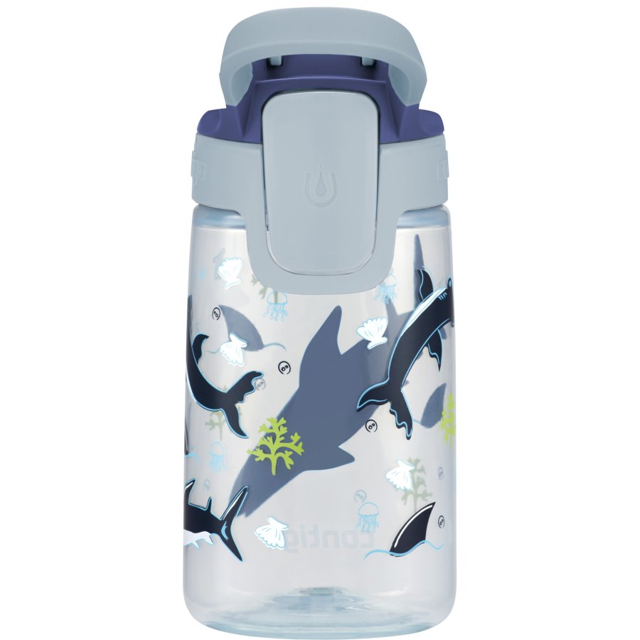 Contigo Kids Gizmo Trinkflasche 420 ml, Haie