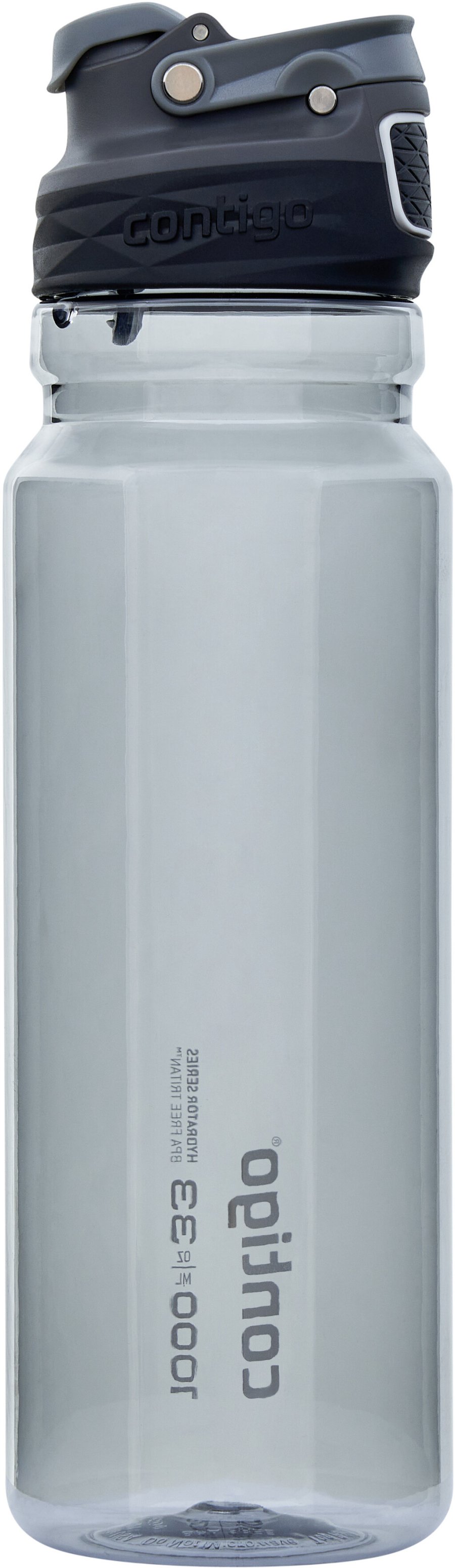 Contigo Free Flow Trinkflasche 1 L, Dunkelgrau