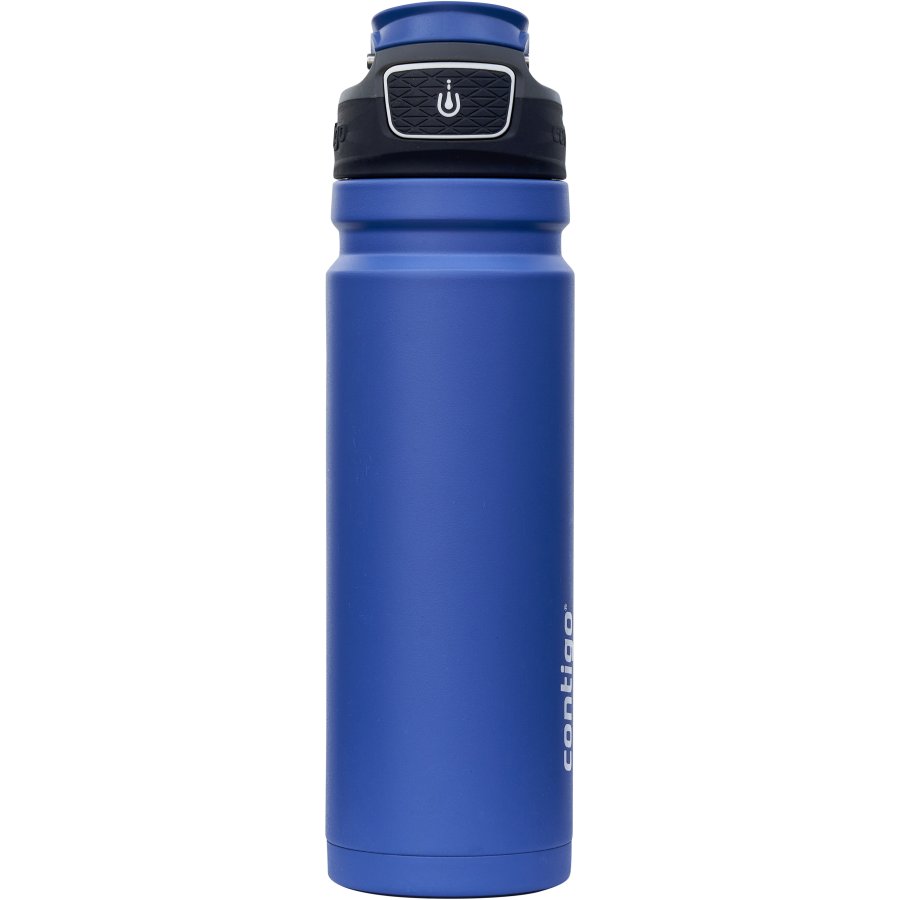 Contigo Free Flow Trinkflasche 700 ml, Metall blau