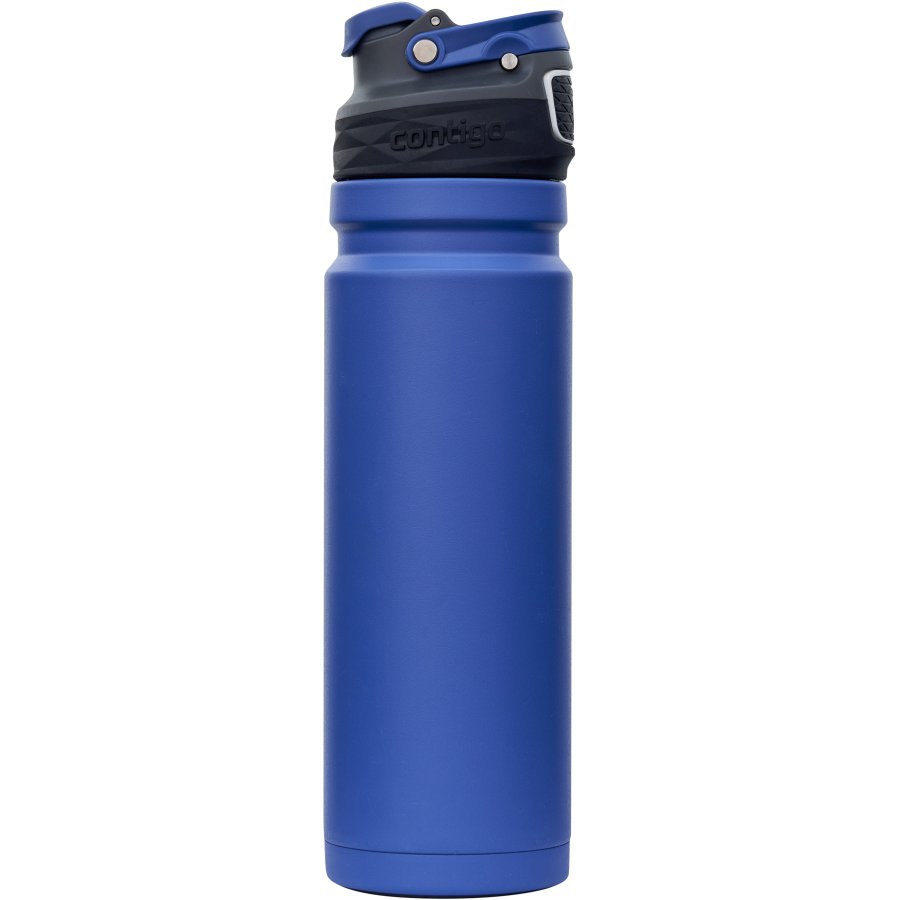 Contigo Free Flow Trinkflasche 700 ml, Metall blau