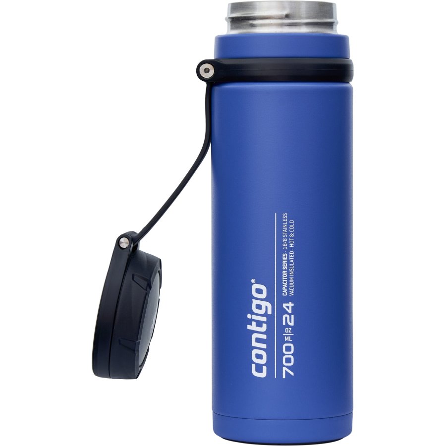 Contigo Fuse Thermoflasche 700 ml, Metall blau