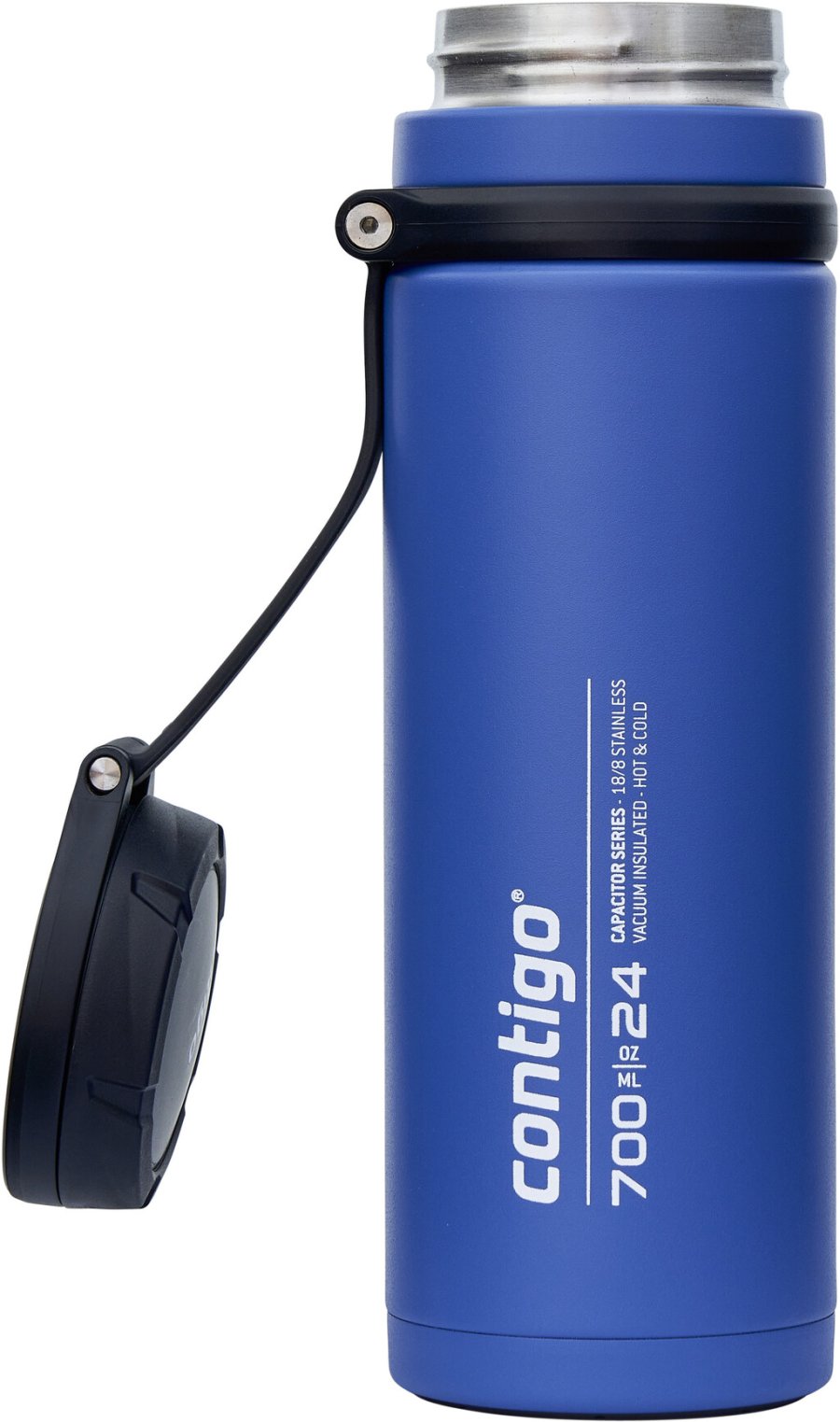 Contigo Fuse Thermoflasche 700 ml, Metall blau