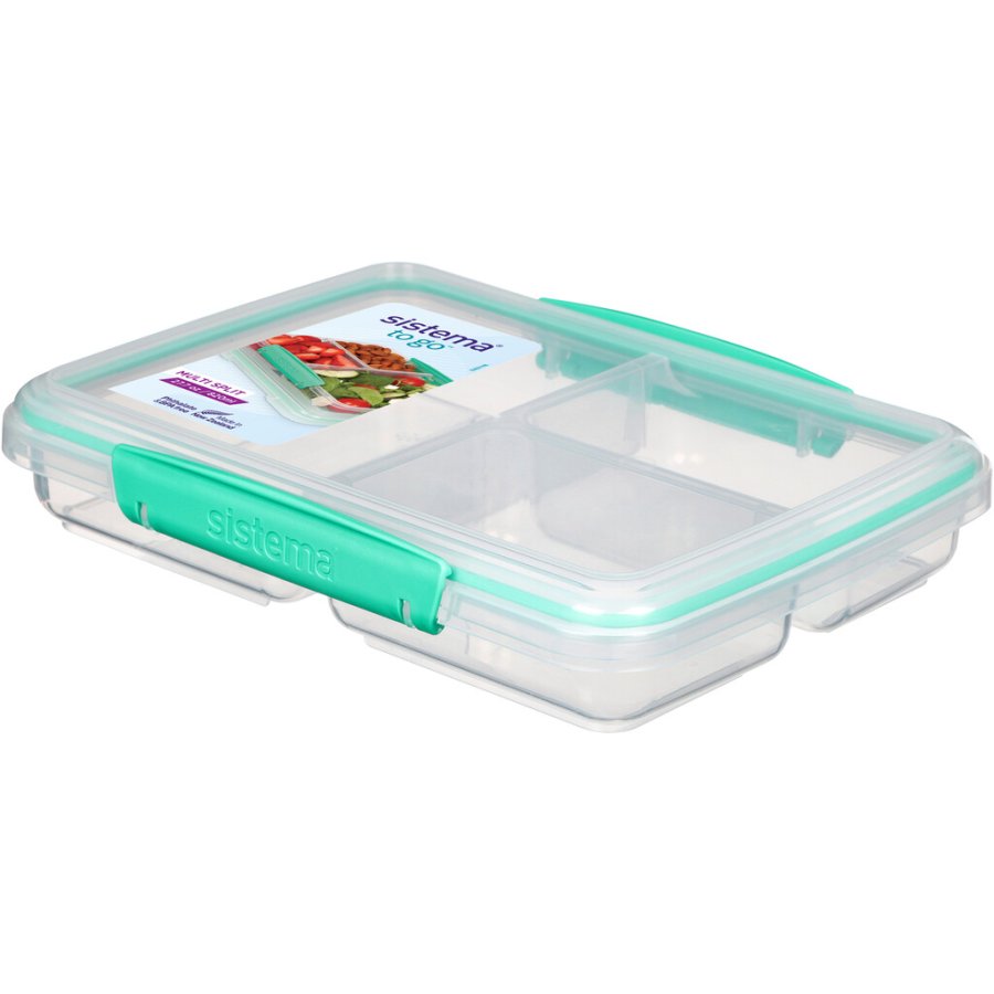 Sistema To Go Multi Split Lunchbox 820 ml, Minty Teal