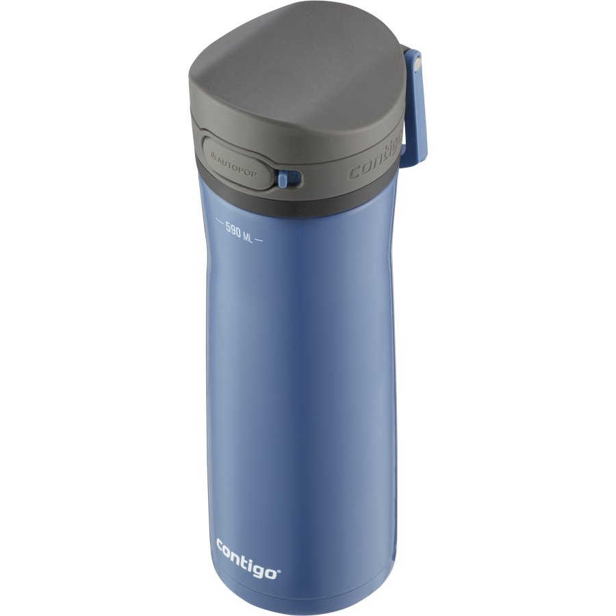 Contigo Jackson Chill Trinkflasche 590 ml, Metall blau