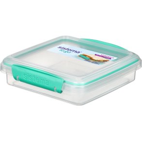 Sistema To Go Sandwich Box 450 ml, Minty Teal