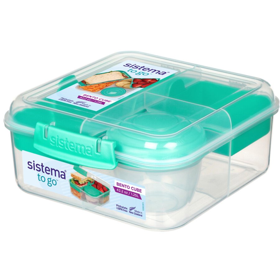 Sistema To Go Bento Lunchbox 1,25 L, Minty Teal