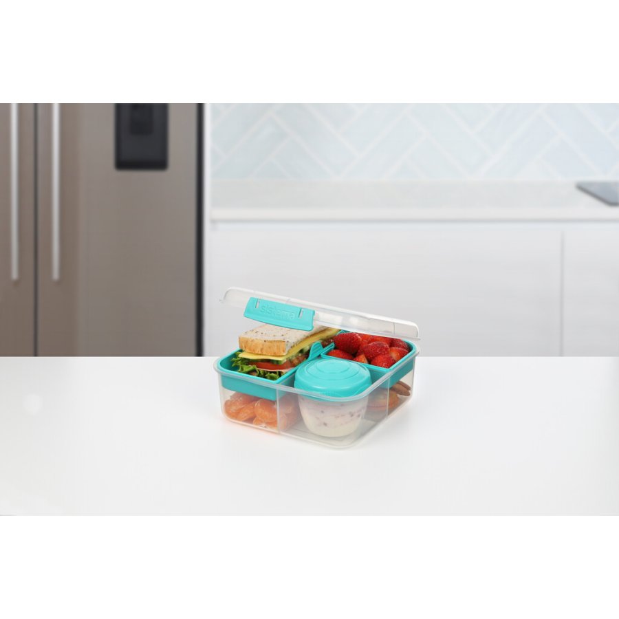 Sistema To Go Bento Lunchbox 1,25 L, Minty Teal