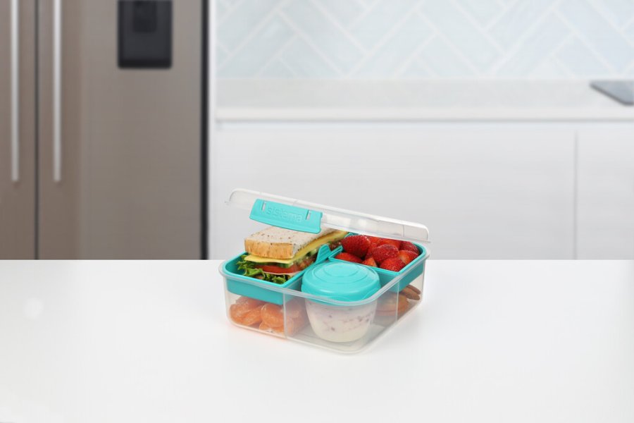 Sistema To Go Bento Lunchbox 1,25 L, Minty Teal