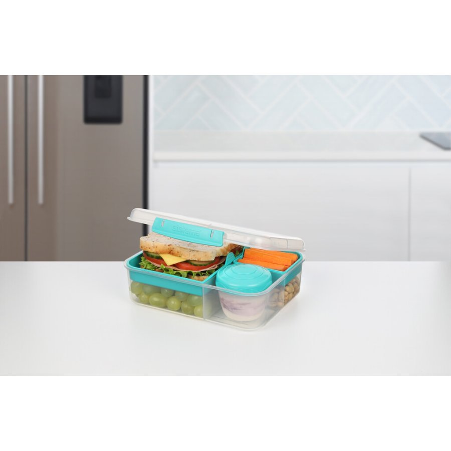 Sistema To Go Bento Lunchbox 1,65 L, Minty Teal