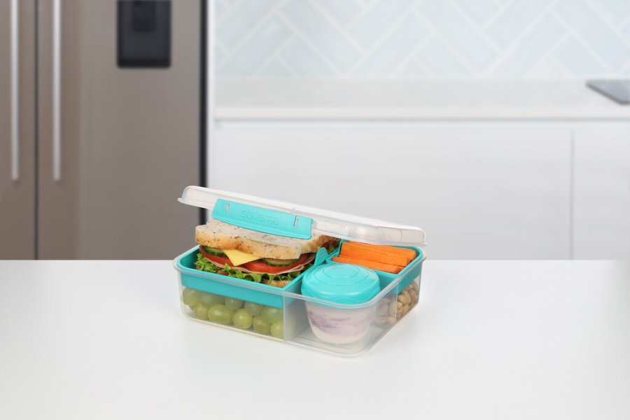 Sistema To Go Bento Lunchbox 1,65 L, Minty Teal