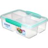 Sistema To Go Quad Split Aufbewahrung 1,7 L, Minty Teal