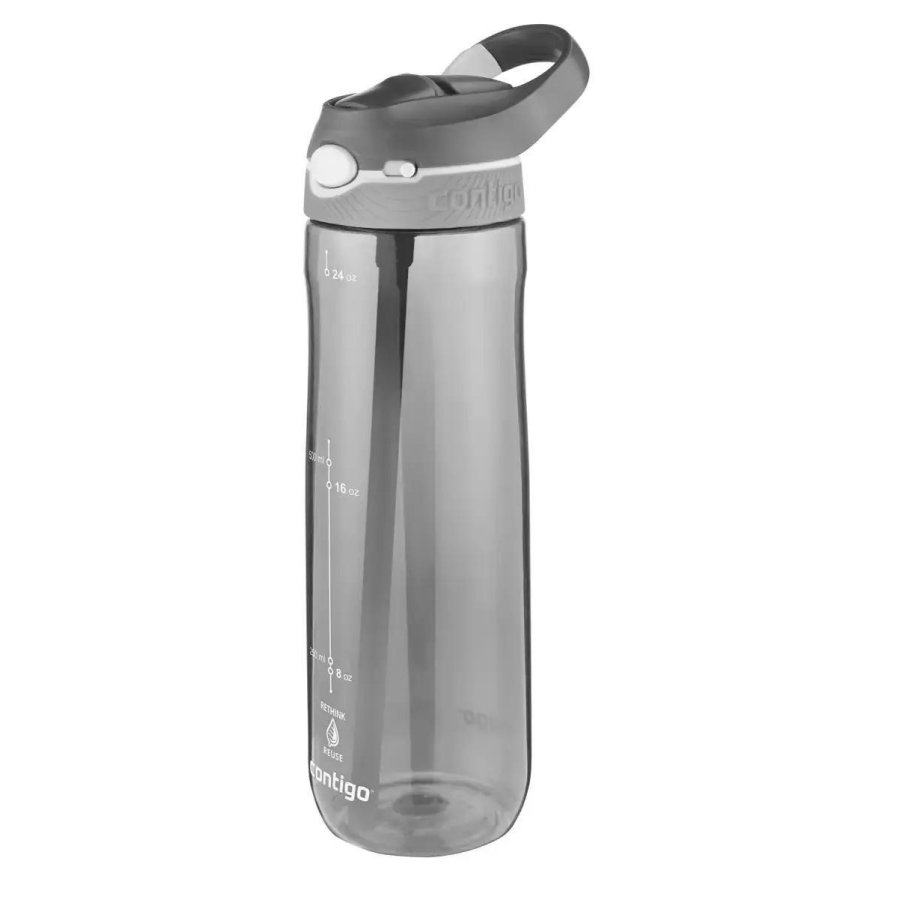 Contigo Ashland ReNew Trinkflasche mit Strohhalm 720 ml, Smoke