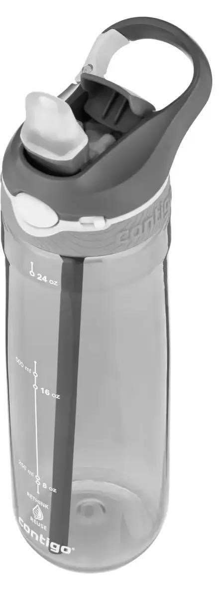 Contigo Ashland ReNew Trinkflasche mit Strohhalm 720 ml, Smoke