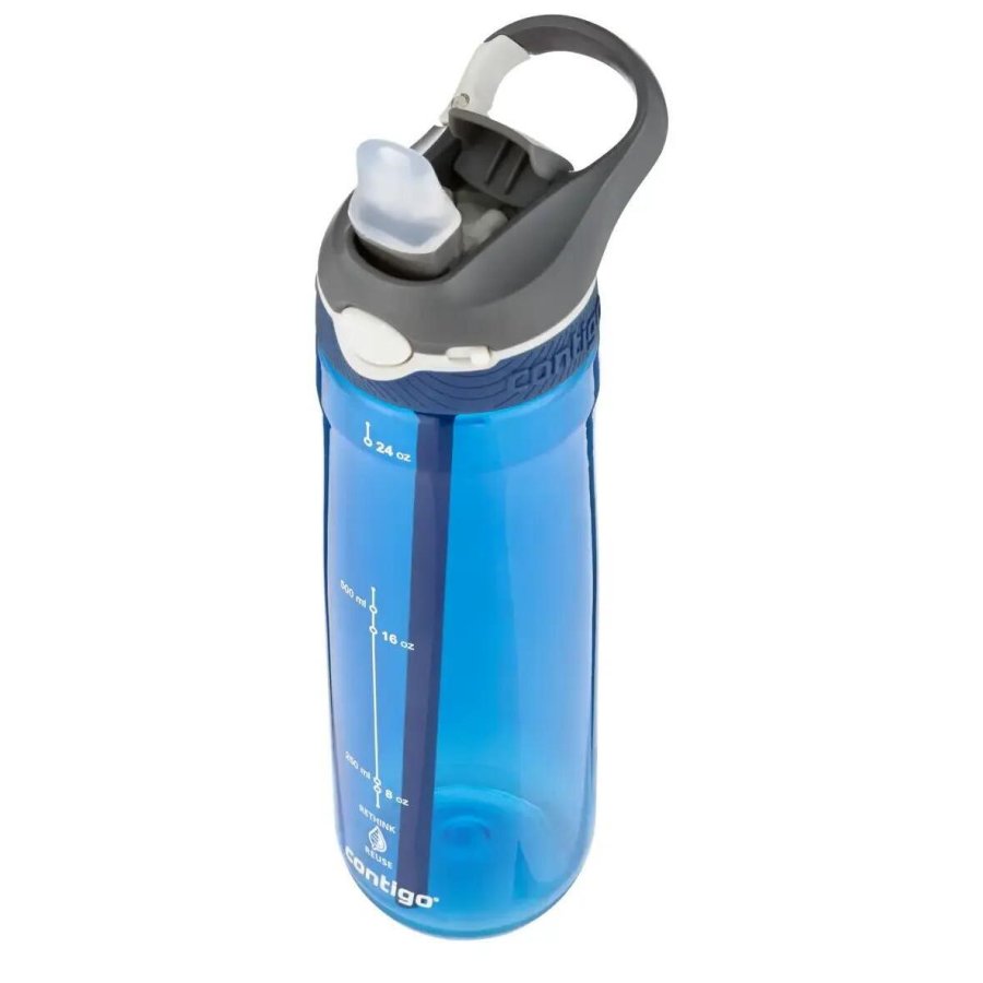 Contigo Ashland ReNew Trinkflasche mit Strohhalm 720 ml, Monaco