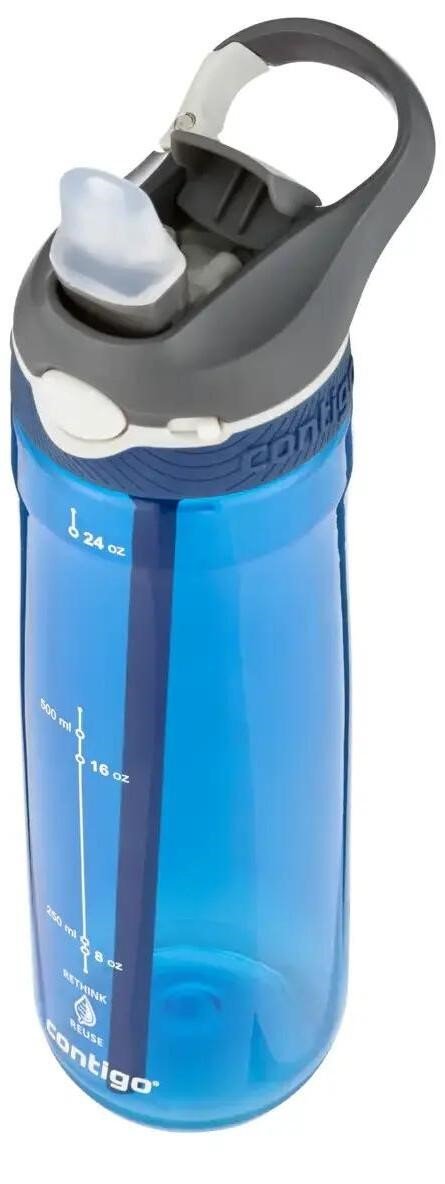 Contigo Ashland ReNew Trinkflasche mit Strohhalm 720 ml, Monaco