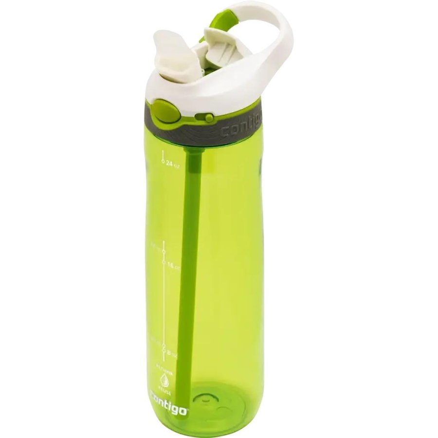 Contigo Ashland ReNew Trinkflasche mit Strohhalm 720 ml, Lemon