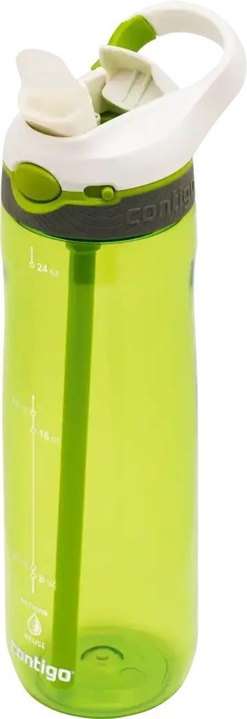 Contigo Ashland ReNew Trinkflasche mit Strohhalm 720 ml, Lemon