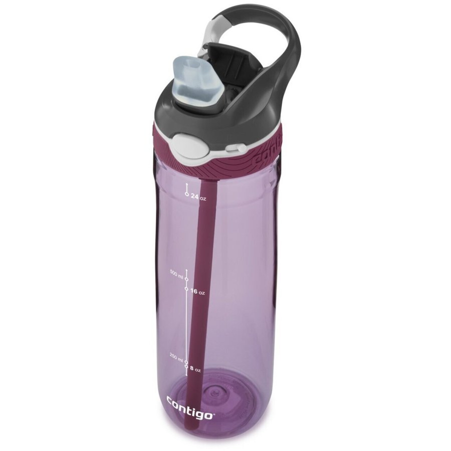 Contigo Ashland ReNew Trinkflasche mit Strohhalm 720 ml, Passionfruit