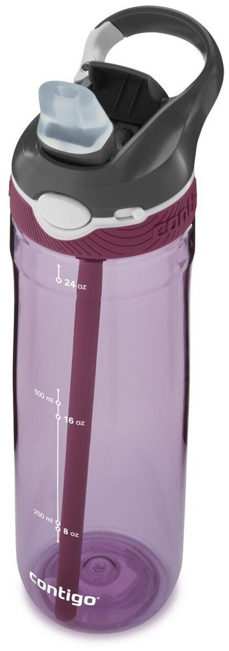 Contigo Ashland ReNew Trinkflasche mit Strohhalm 720 ml, Passionfruit