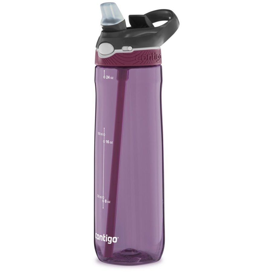 Contigo Ashland ReNew Trinkflasche mit Strohhalm 720 ml, Passionfruit