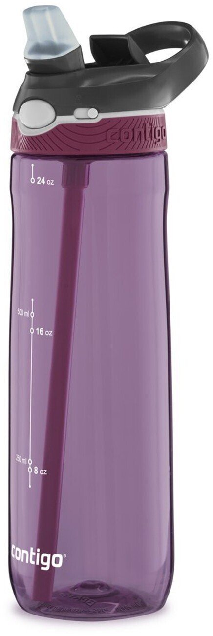 Contigo Ashland ReNew Trinkflasche mit Strohhalm 720 ml, Passionfruit