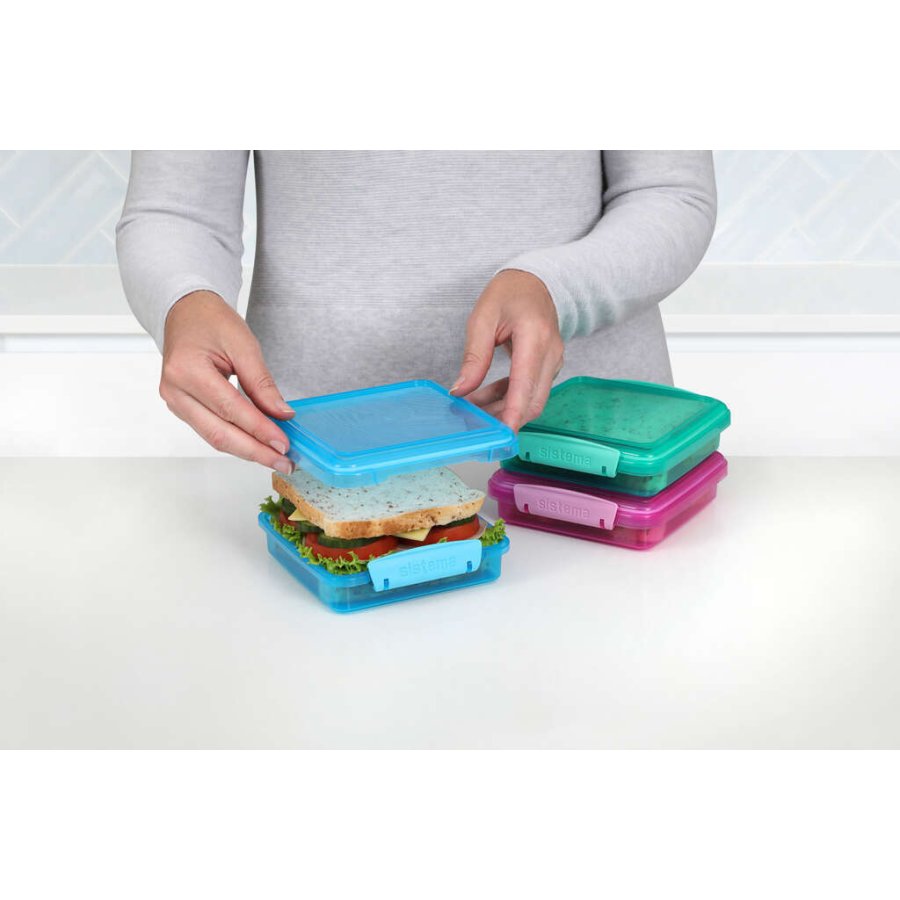 Sistema Sandwich-Box 3er Set 450 ml