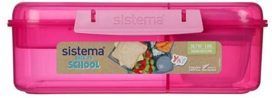 Sistema Bento Madkasse 1,65 L, Pink
