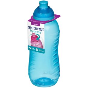 Sistema Twist ‘n’ Sip Drikkedunk 330 ml, Blå