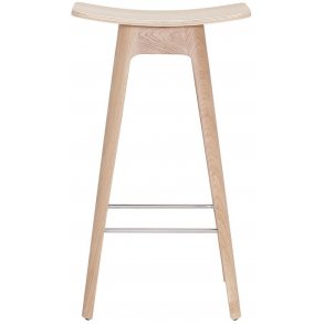 Andersen Furniture HC1 Barstol H80 cm, Hvidpigmenteret Eg