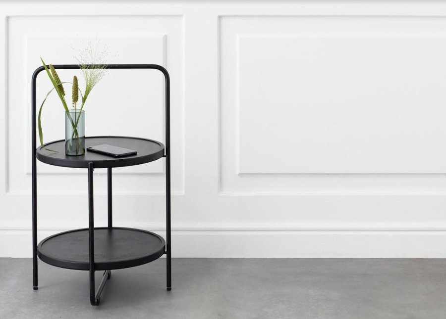 Andersen Furniture Bakkebord Mini Tray Table 36 cm, Sort