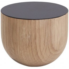 Andersen Furniture Contrast Wandhaken 7 cm, Schwarz