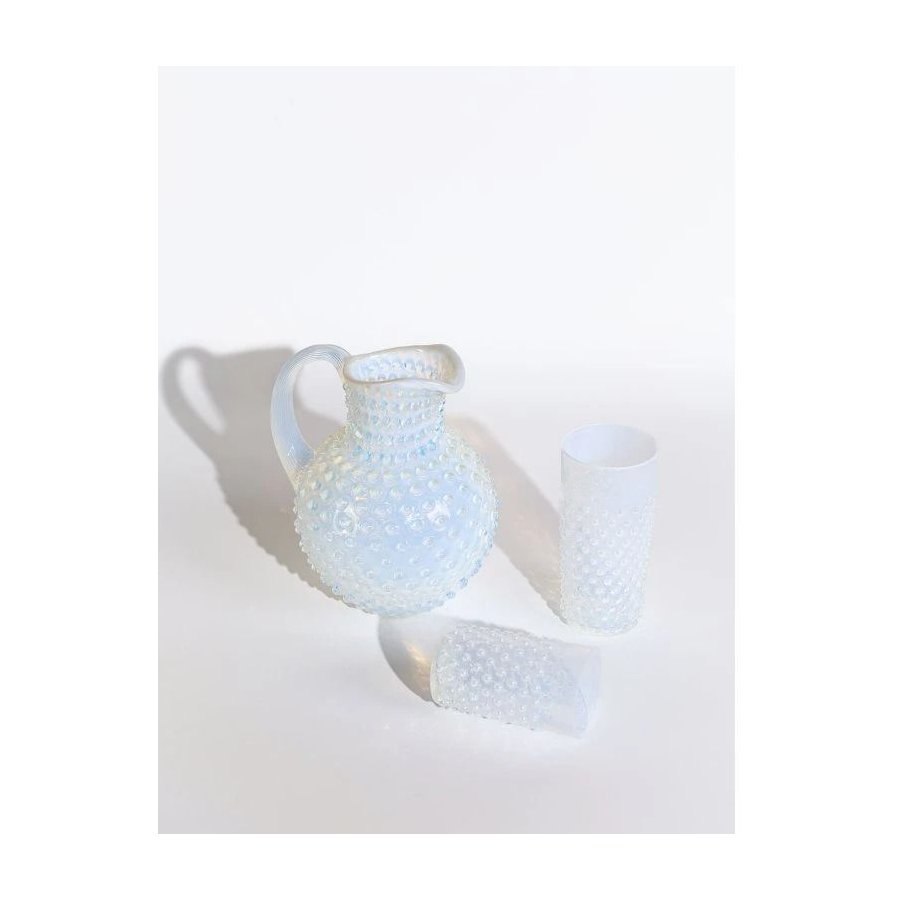 Anna von Lipa Paris Hobnail Kanne 2 L, Creamy White