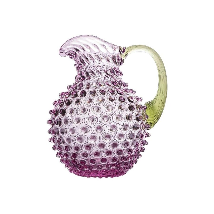 Anna von Lipa Paris Hobnail Kanne 2 L, Lila/Olive Green