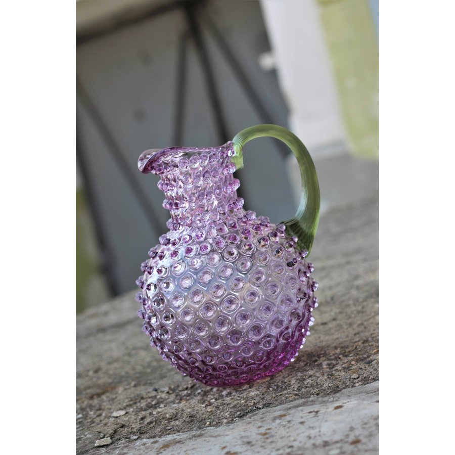 Anna von Lipa Paris Hobnail Kanne 2 L, Lila/Olive Green