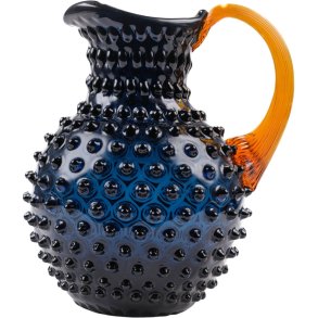 Anna von Lipa Paris Hobnail Kanne 2 L, Dark Blue smoke/Amber