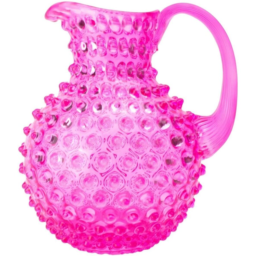 Anna von Lipa Alice's Paris Hobnail Kanne 2 L, Bright Neon Pink