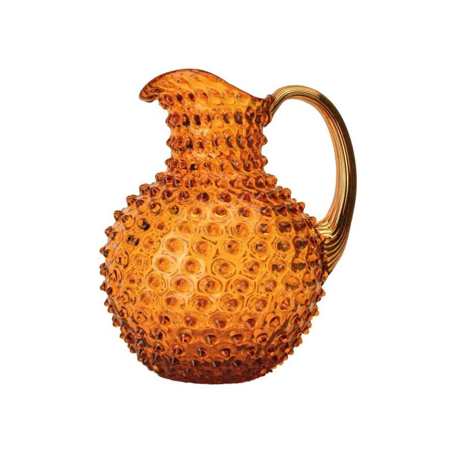 Anna von Lipa Paris Hobnail Kanne 2 L, Amber/Gold