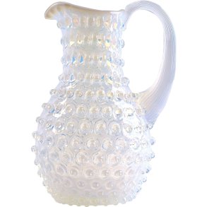 Anna von Lipa Opaline Paris Hobnail Kanne 1,25 L, Creamy White