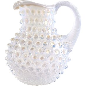 Anna von Lipa Opaline Hobnail Kanne 0,5 L, Creamy White