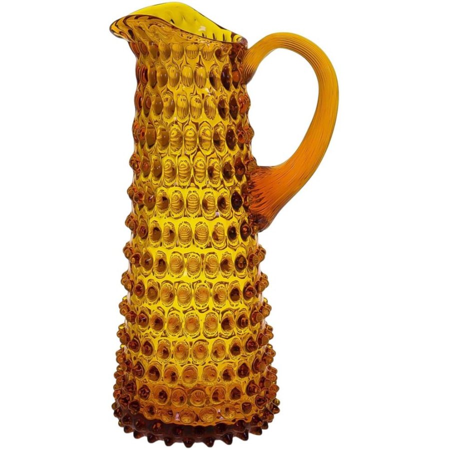 Anna von Lipa Eiffel Hobnail Kanne 1 L, Amber