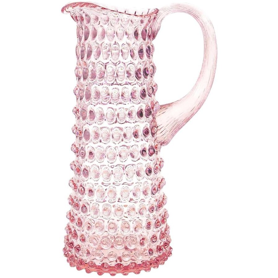 Anna von Lipa Eiffel Hobnail Kanne 1 L, Rosa