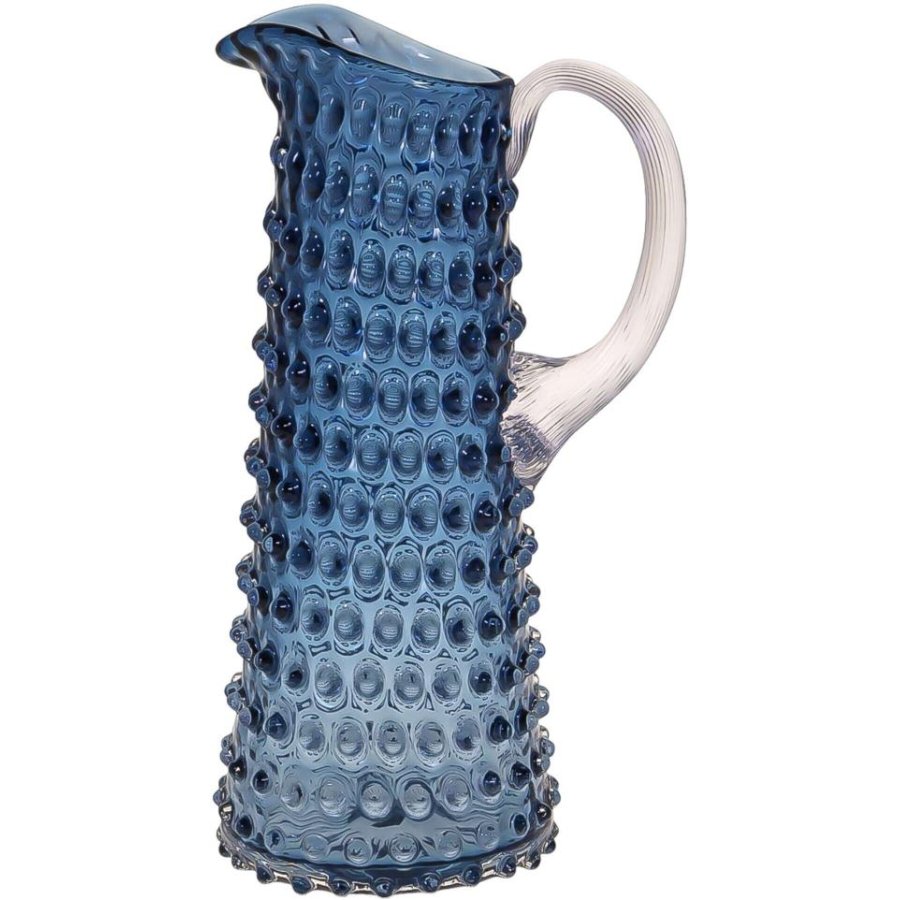 Anna von Lipa Eiffel Hobnail Kanne 1 L, Blue Smoke