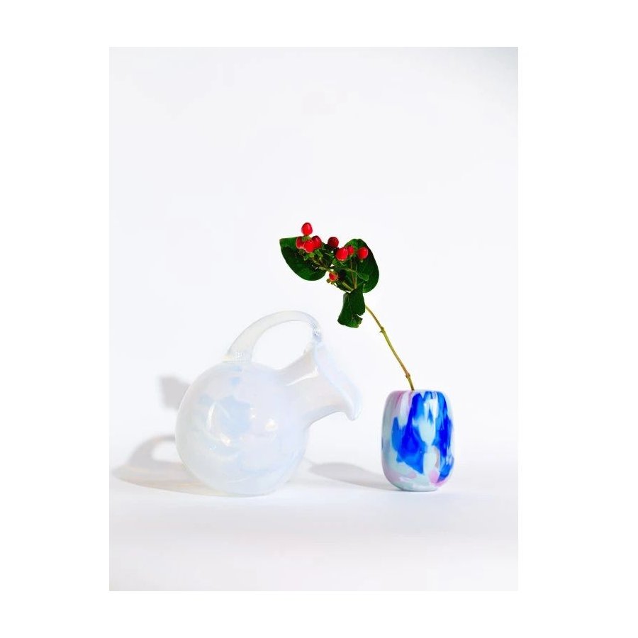 Anna von Lipa Opaline Swirl Kanne 2 L, Creamy White